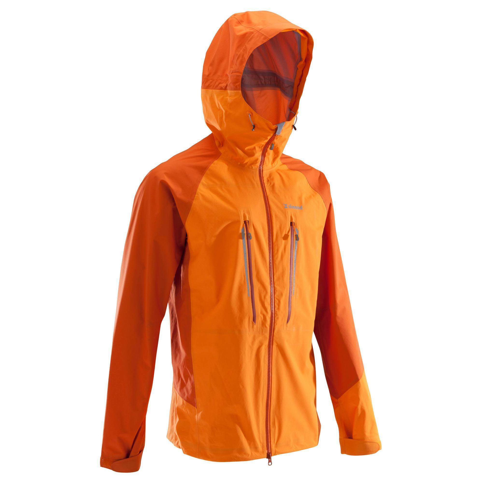Veste Impermeable Dalpinisme Homme Alpinism Light Orange